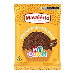 Granulado Crocante Mil Cores 2,1kg - Mavalério