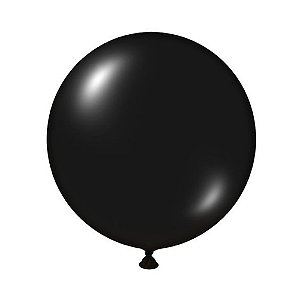 Balão 5 Preto 50un - Regina