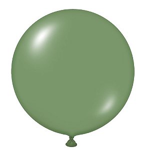 Balão 9 Verde Eucalipto 50un - Regina