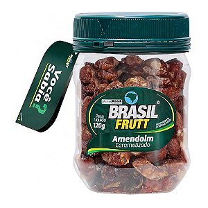 Amendoim Caramelizado 120g - Brasil Frutt