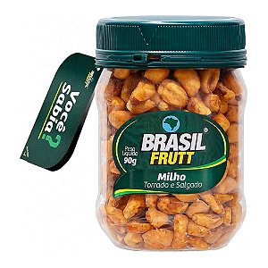 Milho Torrado e Salgado 90g - Brasil Frutt