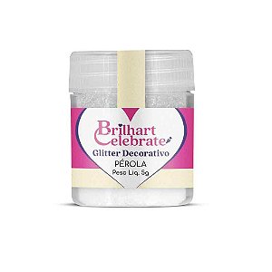 Glitter Para Decoração Pérola 5g - Brilhart