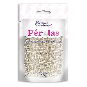 Pérola Cintilante Perolada Mini 50g - Brilhart