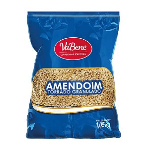 Amendoim Torrado Granulado 1,05kg - Vabene