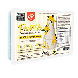 Pasta Americana Limão Siciliano 800g - Mix