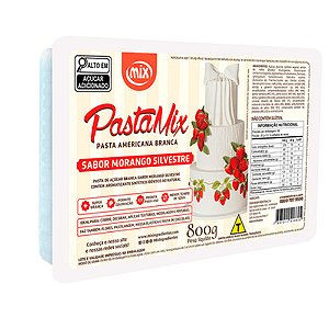 Pasta Americana Morango Silvestre 800g - Mix