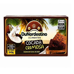 Cocada Tradicional 35g 24un - Dunordestino