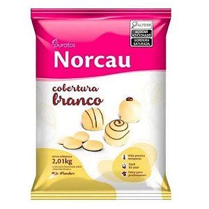 Cobertura Moedas Branco Norcau 2,01kg - Puratos