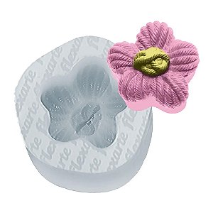 Molde de Silicone Flor Misty do Campo 999 - Flexarte