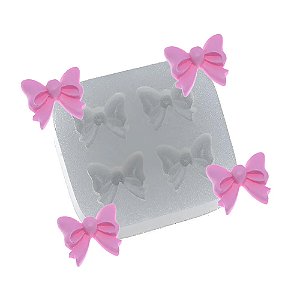 Molde de Silicone Quarteto de Lacinhos Biskra 373 - Flexarte