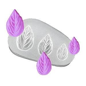 Molde de Silicone Folhas 202 - Flexarte