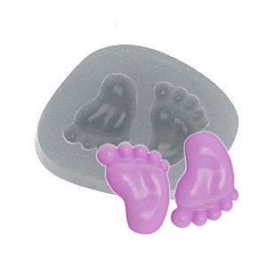 Molde de Silicone Pezinhos 198 - Flexarte
