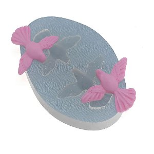 Molde de Silicone Pombos ES Pequeno 356 - Flexarte