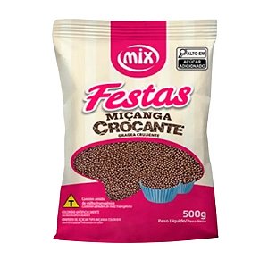 Confeito Miçanga Brigadeiro 500g - Mix