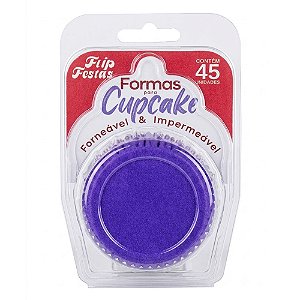 Forma Cupcake Lilás 45un - Flip