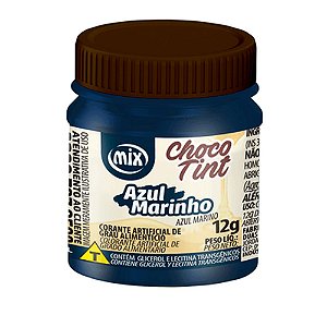 Corante em Gel Para Chocolate Azul Marinho 12g - Mix