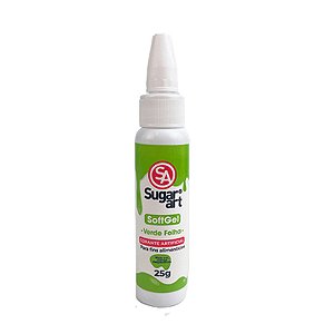 Corante Soft Gel Verde Folha 25g - Sugar Art