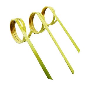 Palito Bambu Para Petisco 9cm 50un - Silver