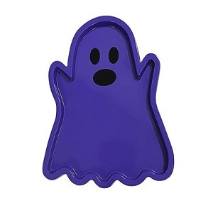 Bandeja Fantasminha Roxo 23cm - Festplastik