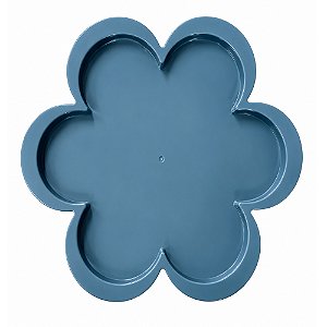 Bandeja Floratta Azul Gris 25cm - Festplastik
