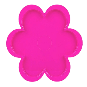 Bandeja Floratta Pink 25cm - Festplastik