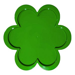Bandeja Floratta Verde Bandeira 25cm - Festplastik