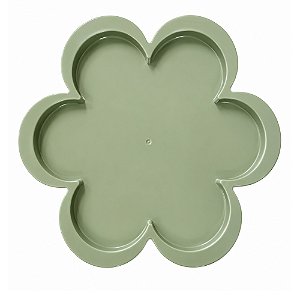 Bandeja Floratta Verde Menta 25cm - Festplastik