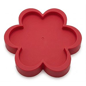 Bandeja Floratta Vermelho 25cm - Festplastik