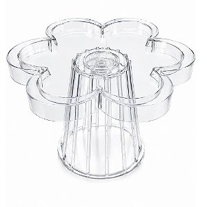Boleira Floratta Cristal 25cm - Festplastik