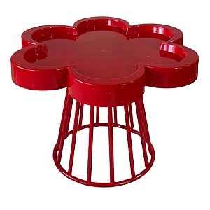 Boleira Floratta Vermelho 25cm - Festplastik