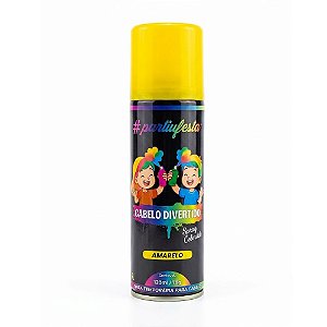 Tinta Para Cabelo Amarelo 120ml - Partiu Festa