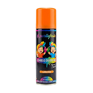 Tinta Para Cabelo Laranja 120ml - Partiu Festa