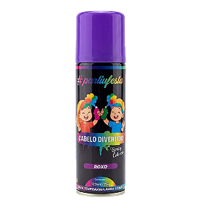 Tinta Para cabelo Roxo 120ml - Partiu Festa