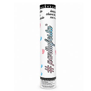 Lança Confete Pezinho Feminino 30cm - Partiu Festa