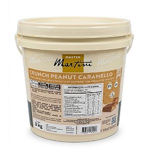 Creme Gran Crunch Peanut Caramello 3kg - Master Martini