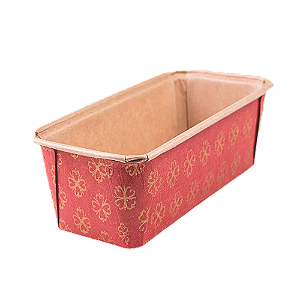 Forma Plumpy Eco M Kraft Vermelha Sem Tampa 250g 5un - Ultrafest