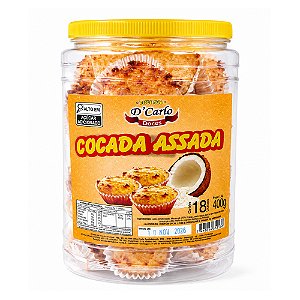 Cocada Assada 400g - D'Carlo