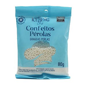 Confeito Perolado 80g - Iceberg