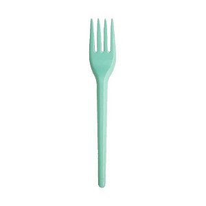 Garfo Sobremesa Verde Candy 50un - Trik Trik