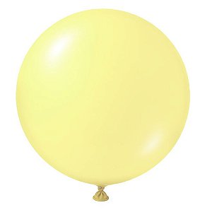 Balão 9 Amarelo Candy 25un - Regina