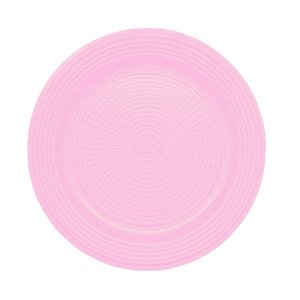 Prato Rosa Candy 15cm 10un - Trik Trik