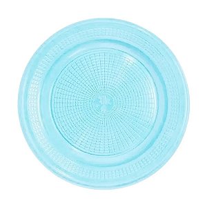 Prato Azul Candy 15cm 10un - Trik Trik