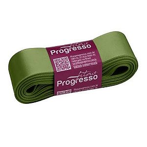 Fita Cetim Número 7 Verde Militar 10m - Progresso