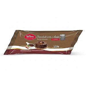 Recheio Creme Chocolate com Avelã Com Pedaços 1kg - Vabene
