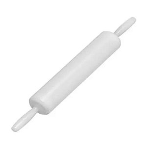 Rolo Para Massas Branco 30x6cm - Solrac