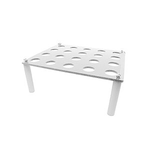 Suporte Para Cone Branco 20 Furos - Solrac