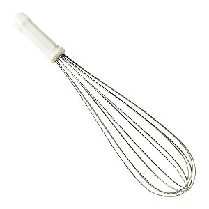 Batedor Tipo Pera Branco 40cm - Solrac