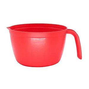 Tigela Inovar Sem Tampa Vermelho 1,5l - Solrac