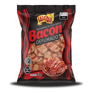 Salgadinho de Trigo Bacon Defumado 55g - Salcique