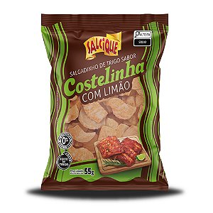 Salgadinho de Trigo Costelinha Com Limão 55g - Salcique